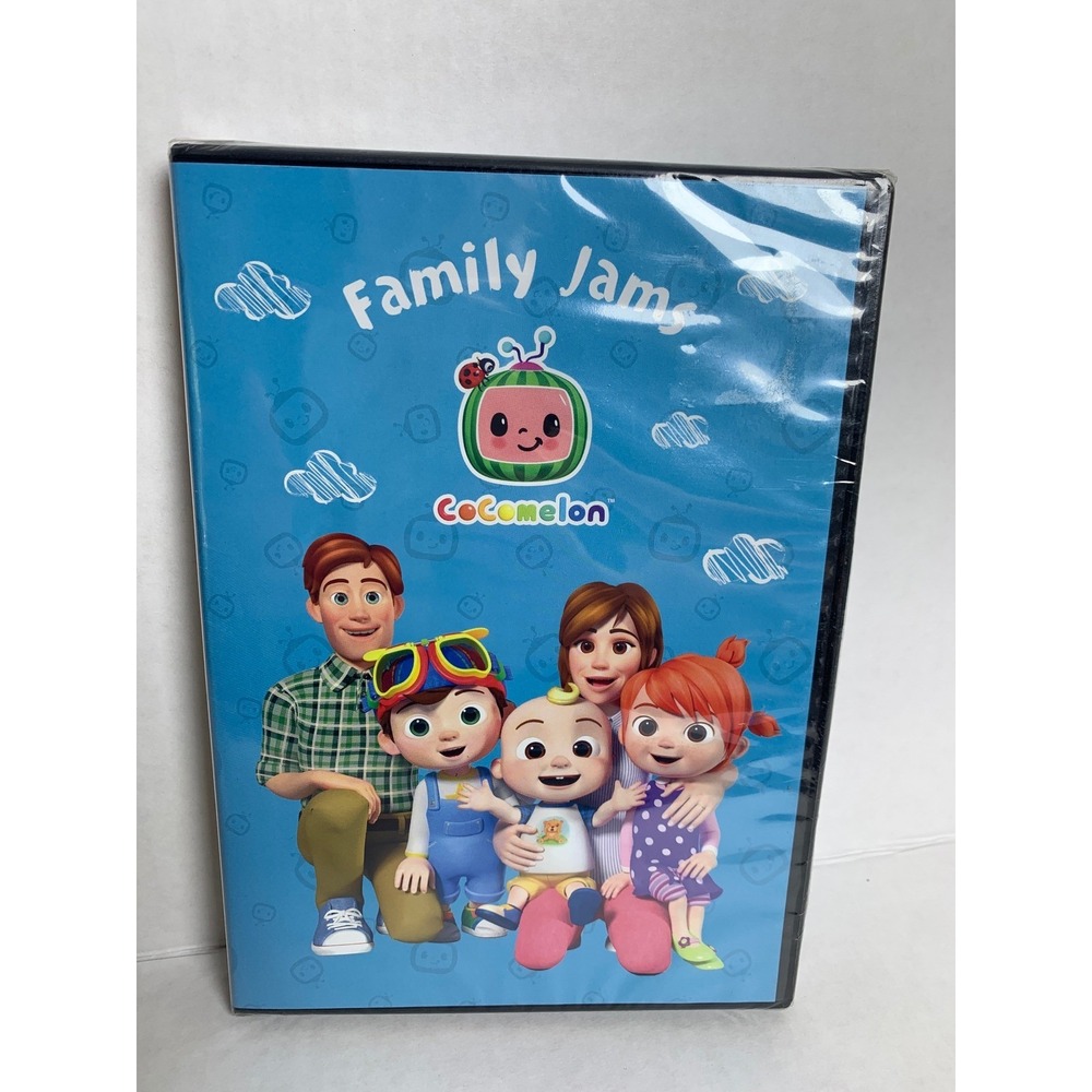 CoComelon Family Jams‎ DVD 18 Songs Nursery Rhymes Kids Music Moonbug 2021 New